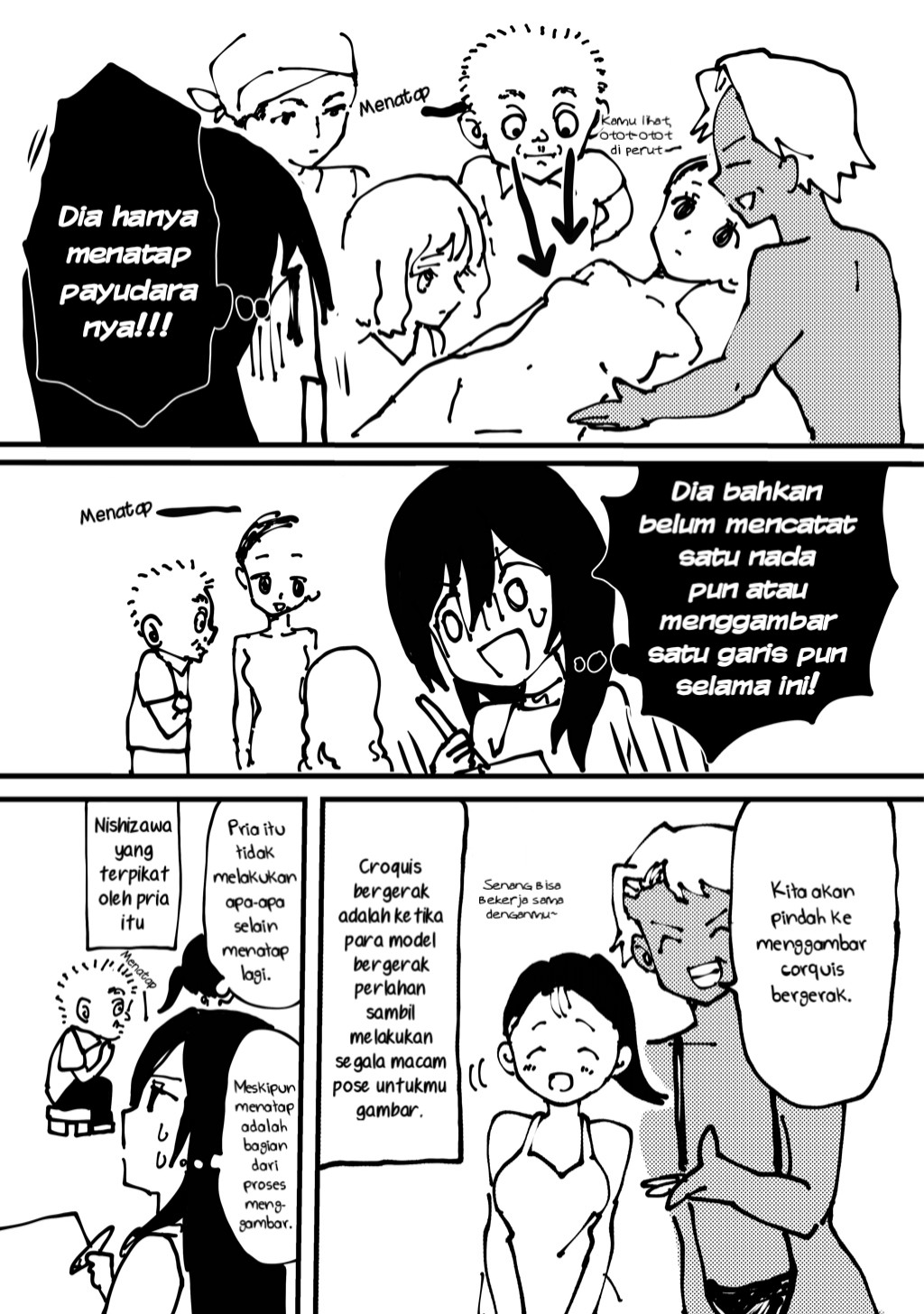 I Want To See a Naked Girl in Real Life Chapter 01.5 Gambar 5